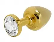 Анальные пробки золотистый