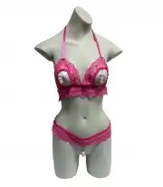 Розовое эротическое белье