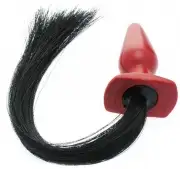 Анальные пробки красные