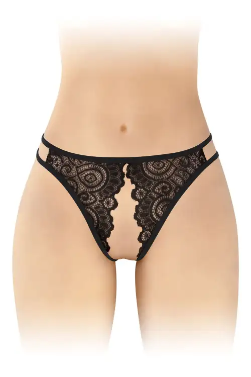 Трусики с доступом Fashion Secret Annette Black photo 1