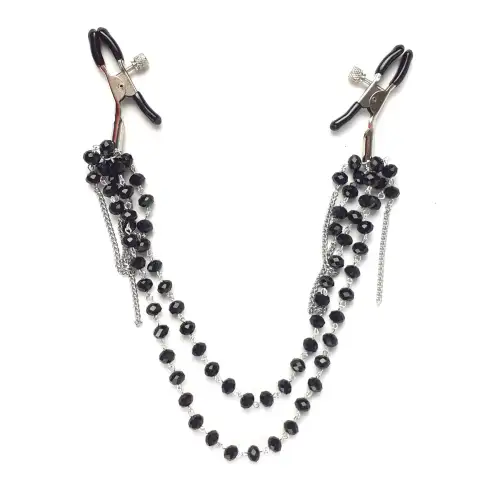Зажимы для сосков Art of Sex - Nipple clamps Sexy Jewelry Black photo 1