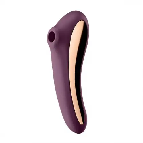 Вакуумный вибратор Satisfyer Dual Kiss Wine Red photo 1