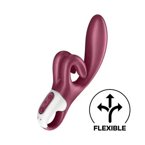 Вибратор-кролик Satisfyer Touch Me Red, двойной отросток, 3 мощных мотора photo 1