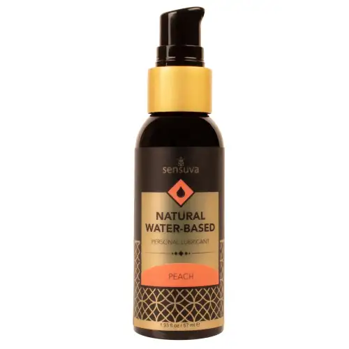 Смазка на водной основе Sensuva Natural Water-Based Peach (57мл) без глицерина и парабенов photo 1