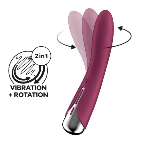 Вибратор Satisfyer Spinning Vibe 1 Red photo 1