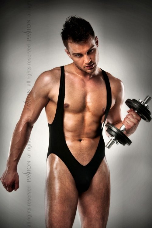 Эротическое боди Passion 011 BODY, черное