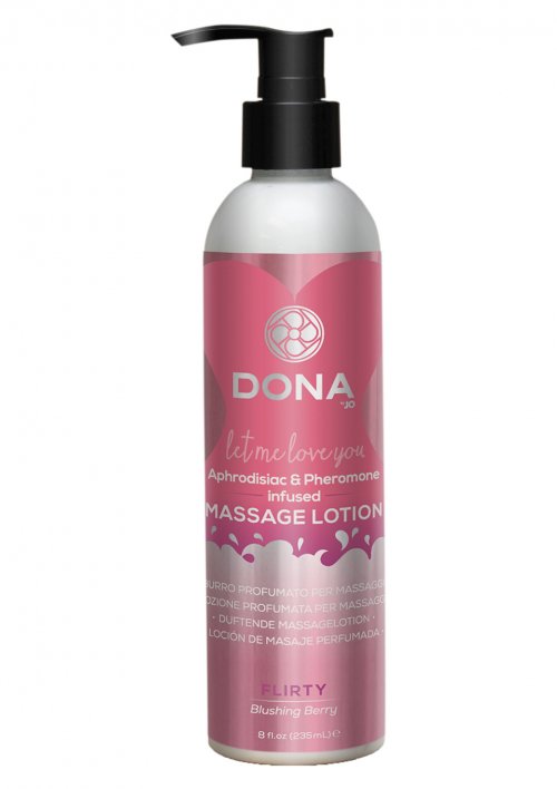 Увлажняющий лосьон для массажа Massage Lotion Blushing Berry 235ml photo 1