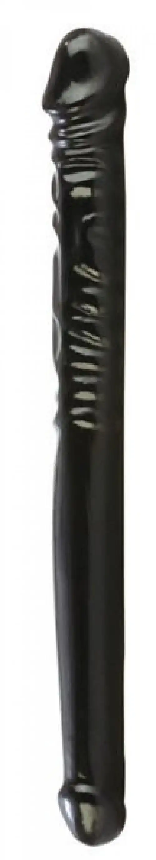 Фаллоимитатор двойной AC/DC DOUBLE DONG BLACK photo 1