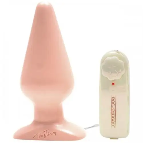 Анальная пробка с вибрацией VIBRO EROTEMS BUTT PLUGS FLESH photo 1