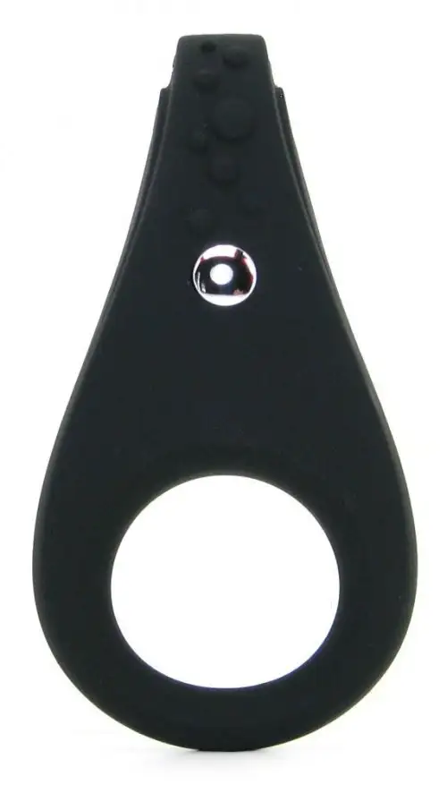 Эрекционная вибронасадка OVO B3 BLACK photo 1