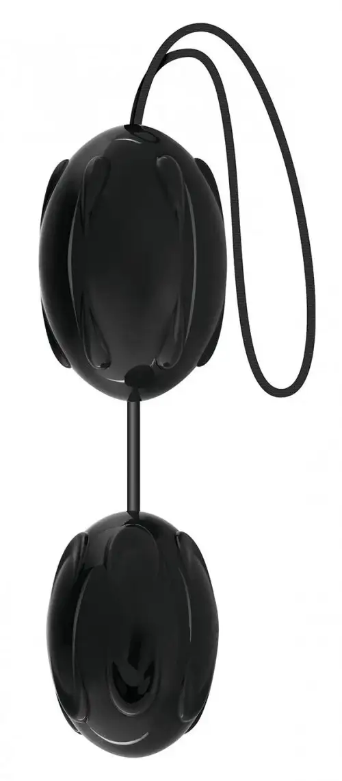 Вагинальные шарики BUZZ VIBRATING LOVE BALLS BLACK photo 1