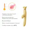 Вибратор с подогревом и вакуумной стимуляцией клитора Zalo - ROSE Vibrator Lemon Yellow photo 3