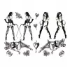 Эротический набор временных тату Naughty Pin-Up photo 3