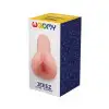 Мастурбатор-вагина Wooomy Jeeez Masturbator Vagina, мягкие открытые губы, 11,6х5,4 см photo 2