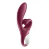 Вибратор-кролик Satisfyer Touch Me Red, двойной отросток, 3 мощных мотора photo 4