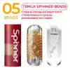 Мастурбатор Tenga Spinner 05 Beads с упругой стимулирующей спиралью внутри photo 4