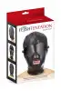 Капюшон для БДСМ со съемной маской Fetish Tentation BDSM hood in leatherette with removable mask photo 3
