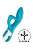 Вибратор кролик с тройным отростком Satisfyer Embrace me Turquoise, 2 мотора, диаметр 3,6 см photo 3