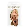 Бодистокинг с чулками и геометрическим рисунком Penthouse - Firecracker Black XL photo 3
