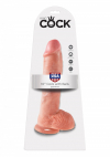 Фаллоимитатор Cock 10 Inch With Balls, 25,4х5,1 см photo 5