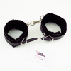 Мягкие наручнике на цепочке, эко-кожа photo 6