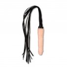 Плеть с телесным фаллоимитатором photo 1