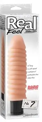 Pipedream dибратор Real Feel № 7, 19Х5 см photo 5