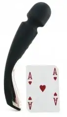 Массажер для тела SMART WANDS MEDIUM BLACK photo 3