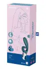 Смарт вибратор кролик Satisfyer Hug Me Bluegrey, 2 мотора, диаметр 4,2см, широкая клиторальная часть photo 7