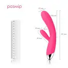 Интеллектуальный вибратор кролик с подогревом Svakom Angel Plum Red photo 2