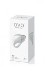 Кольцо вибрирующее OVO A1 RECHARGEABLE RING, белое photo 2