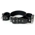 Ошейник с наручниками из натуральной кожи Art of Sex - Bondage Collar with Handcuffs photo 4