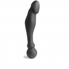 Двойной анальный фаллоимитатор, цвет черный photo 5