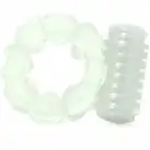 Вибронасадка на пенис ALL NIGHTER TOPCO CLEAR photo 3