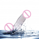 Гелевый фаллоимитатор прозрачный photo 6