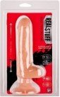 Вибромассажер на присоске REALSTUFF 7INCH VIBRATOR, телесный photo 2