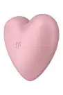 Вакуумный стимулятор-сердечко с вибрацией Satisfyer Cutie Heart Light Red photo 5
