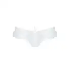 Трусики в горошек, с рюшами и шнуровкой Fatin Thong white L/XL - Passion photo 5