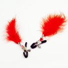 Зажимы для сосков с перышками photo 1