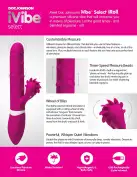 iVibe™ Select - iRoll вибромассажер 24.13х3.8 см. photo 3