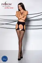 Колготки-сетка TIOPEN 004 nero 3/4 (fishnet 40 den) - Passion photo 1
