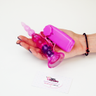 Анальная цепочка с мультискоростной вибрацией, 17смХ3см photo 9