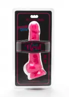 Toy Joy Get Real Happy Dicks Dildo 7,5 In w.Balls фаллоимитатор с мошонкой и присоской, 19х4 см photo 2