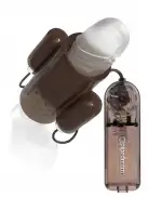 Pipedream Dual Vibrating Penis Sleeve - вибронасадка на пенис photo 1