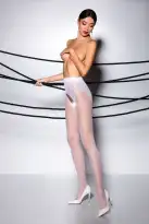 Эротические колготки TIOPEN 006 bianco 1/2 (30 den) - Passion photo 1