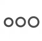 Topco Sales Hombre Snug Fit Silicone Thick C-Rings - набор эрекционных силиконовых колец, 3 шт photo 1