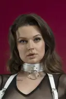 Чокер Feral Feelings - Collar белый photo 2